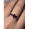 925 Sterling Silver Spinel Ring Size 7.5