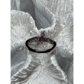 925 Sterling Silver Spinel Ring Size 7.5