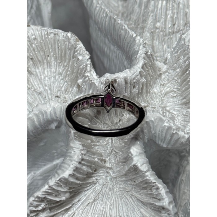 925 Sterling Silver Spinel Ring Size 7.5
