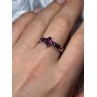 925 Sterling Silver Spinel Ring Size 7.5