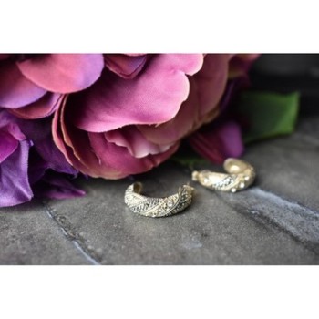 925 Sterling Silver CZ & Marcasites Stud Earrings