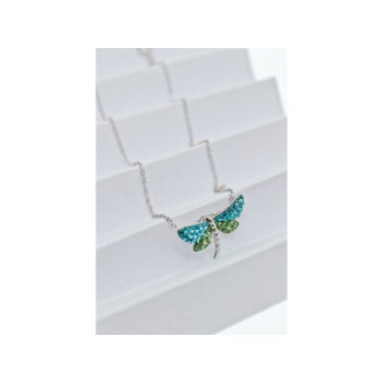 925 STERLING SILVER CZ & ENAMEL 