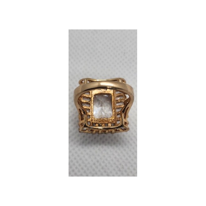 925 Sterling Silver CZ Ring Size 4.5