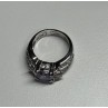 925 Sterling Silver CZ Ring Size 6