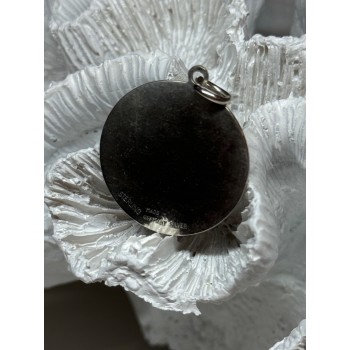 925 Sterling Silver Empire State Building Enamel Pendant Lenth 1.4 Inch