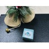 925 Sterling Silver Blue Topaz Ring Size 8