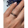 925 Sterling Silver Gold Plated Ring Size 6