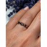 925 Sterling Silver Gold Plated Ring Size 6