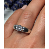 925 Sterling Silver CZ Ring Size 7