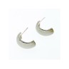 925 Sterling Silver Nephrite Stud Earrings