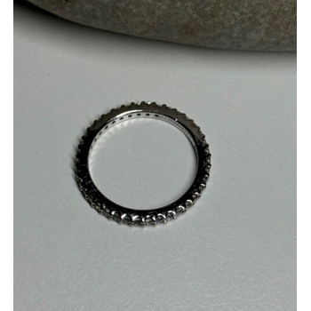 925 Sterling Silver CZ Ring Size 5.5