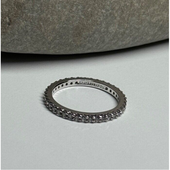 925 Sterling Silver CZ Ring Size 5.5