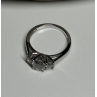 925 Sterling Silver CZ Ring Size 6.5