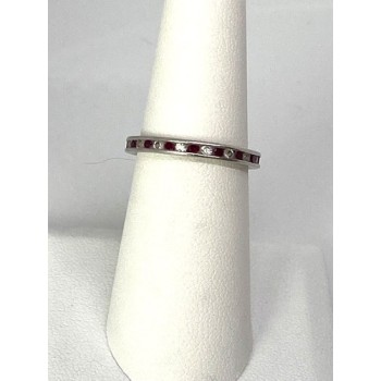 925 Sterling Silver Ring With CZ Size 7