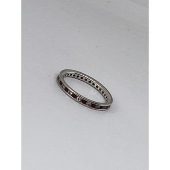 925 Sterling Silver Ring With CZ Size 7