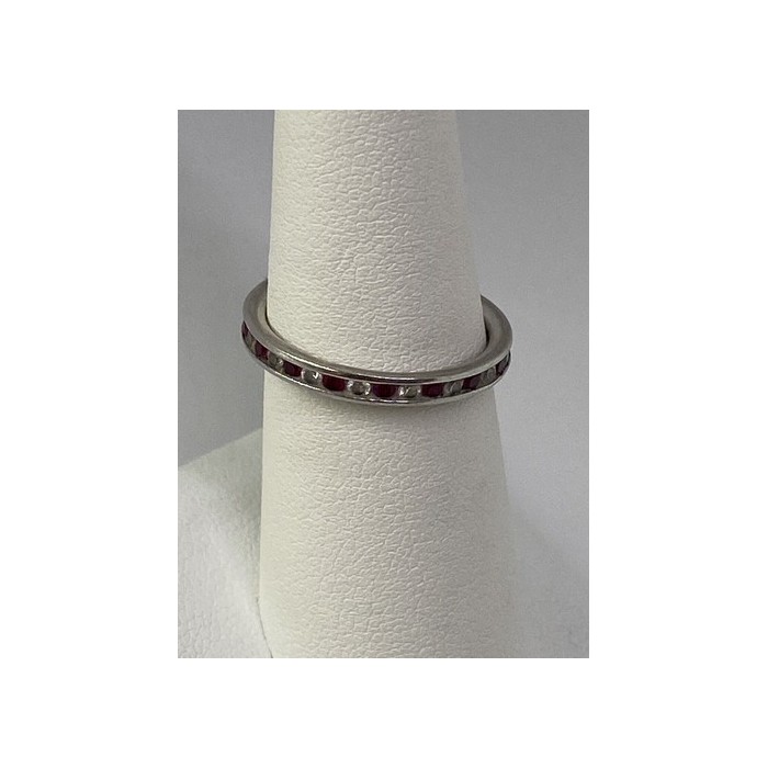 925 Sterling Silver Ring With CZ Size 7