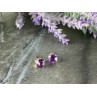 14K YELLOW GOLD AMETHYST EARRINGS