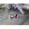 14K YELLOW GOLD AMETHYST EARRINGS
