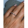 925 Sterling Silver CZ Ring Size 7.5