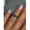 925 Sterling Silver Moonstone Ring Size 4