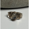 925 Sterling Silver Moonstone Ring Size 4