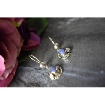 925 Sterling Silver Sodalite Earrings