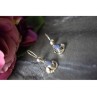 925 Sterling Silver Sodalite Earrings