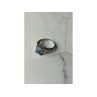 925 Sterling Silver Blue Spinel Ring Size 6.5