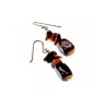 925 Sterling Silver Tiger's Eye Earrings