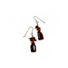 925 Sterling Silver Tiger's Eye Earrings