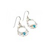 Handmade 925 Sterling Silver Turquoise Earrings