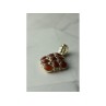 925 Sterling Silver Carnelian Pendant