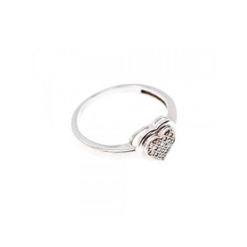 10K WHITE GOLD DIAMONDS 