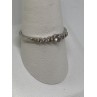 925 Sterling Silver CZ Ring Size 10