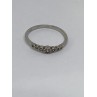 925 Sterling Silver CZ Ring Size 10