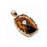 925 STERLING SILVER TIGER'S EYE PENDANT