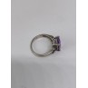 925 Sterling Silver Ring With CZ Size 8