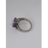 925 Sterling Silver Ring With CZ Size 8
