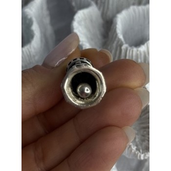 925 Sterling Silver Cape Hatteras Outer Banks Lighthouse Pendant Length 1.87 Inc