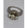 925 Sterling Silver CZ Ring Size 8.75