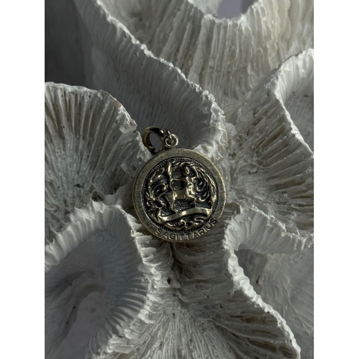 925 Sterling Silver Sagittarius Astrological Sign Zodiac Pendant Danecraft