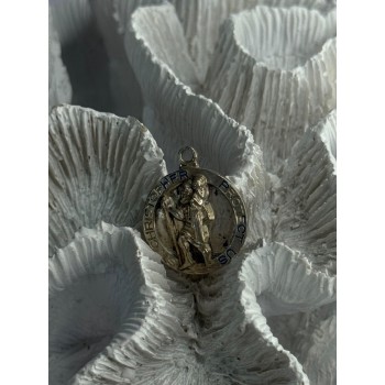 St. Christopher Protect Us Hayward 925 Sterling Silver Medal