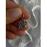 925 Sterling Silver I Love Dance Pendant Charm Length 0.90 Inch