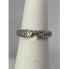 925 Sterling Silver CZ Ring Size 5.5