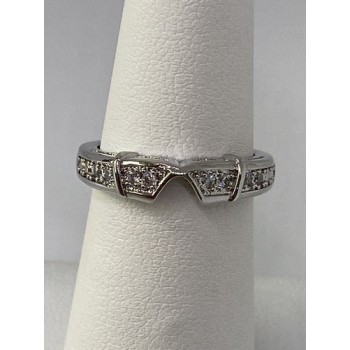 925 Sterling Silver CZ Ring Size 5.5