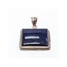 925 Sterling Silver Sodalite Pendant
