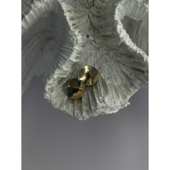 925 Sterling Silver Turquoise Stud Earrings Length 0.30 Inch