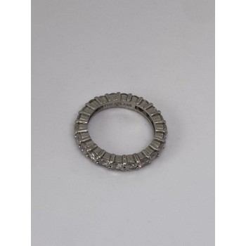 925 Sterling Silver CZ Ring Size 5.75