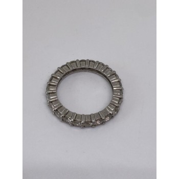 925 Sterling Silver CZ Ring Size 5.75