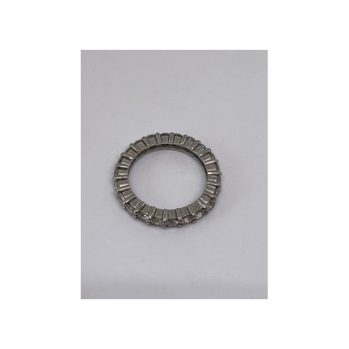 925 Sterling Silver CZ Ring Size 5.75